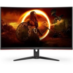 Monitor Gaming Curvo AOC CQ32G2SE-BK 31.5'- QHD- 1ms- 165Hz- VA- Multimedia- Negro