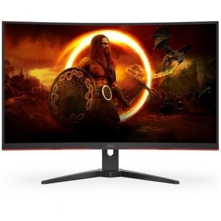 Monitor Gaming Curvo AOC CQ32G2SE-BK 31.5'- QHD- 1ms- 165Hz- VA- Multimedia- Negro