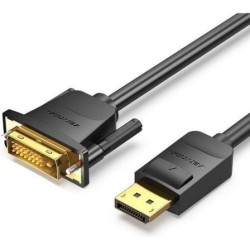 Cable Conversor Vention HAFBG- DisplayPort Macho - DVI Macho- 1.5m- Negro