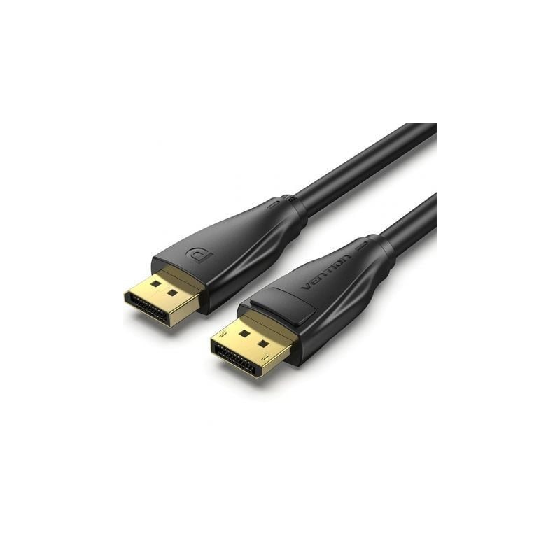 Cable DisplayPort 1.4 8K Vention HCDBF- DisplayPort Macho - DisplayPort Macho- 1m- Negro