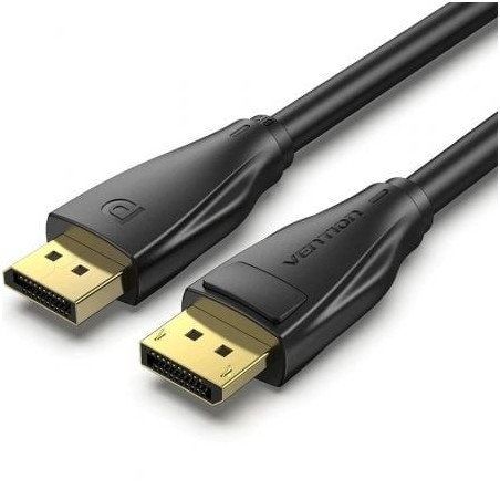 Cable DisplayPort 1.4 8K Vention HCDBF- DisplayPort Macho - DisplayPort Macho- 1m- Negro