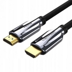 Cable HDMI 2.1 8K Vention AALBF- HDMI Macho - HDMI Macho- 1m- Gris y Negro