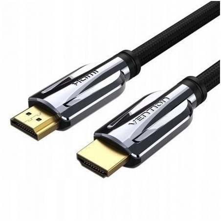Cable HDMI 2.1 8K Vention AALBI- HDMI Macho - HDMI Macho- 3m- Gris y Negro