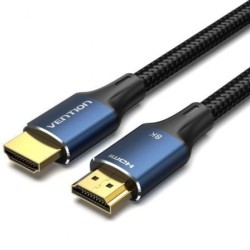 Cable HDMI 2.1 8K Vention ALGLI- HDMI Macho - HDMI Macho- 3m- Azul