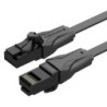 Cable de Red RJ45 UTP Vention IBABJ Cat.6- 5m- Negro