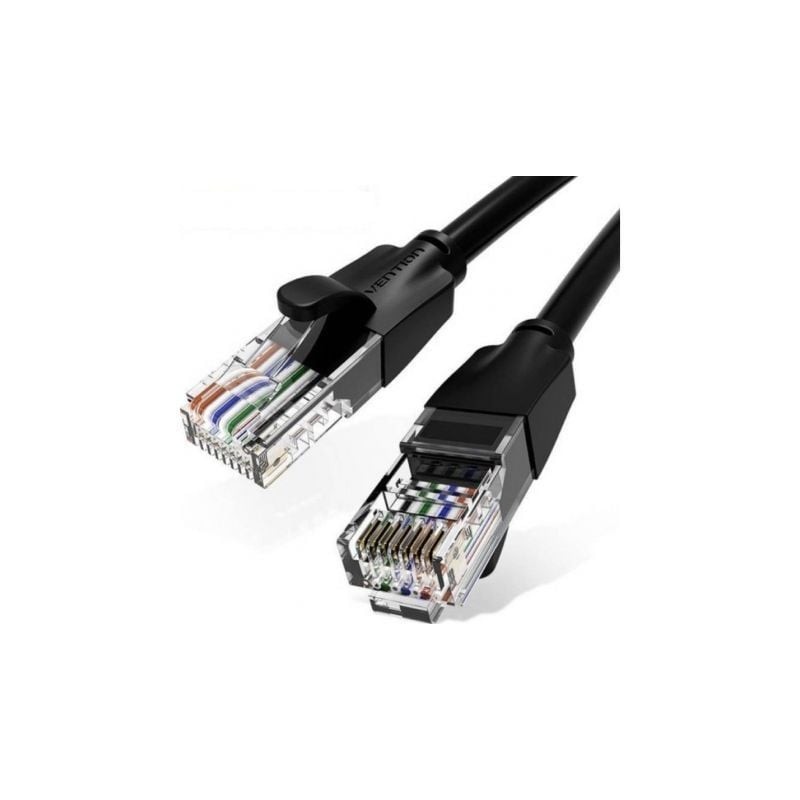 Cable de Red RJ45 UTP Vention IBEBL Cat.6- 10m- Negro