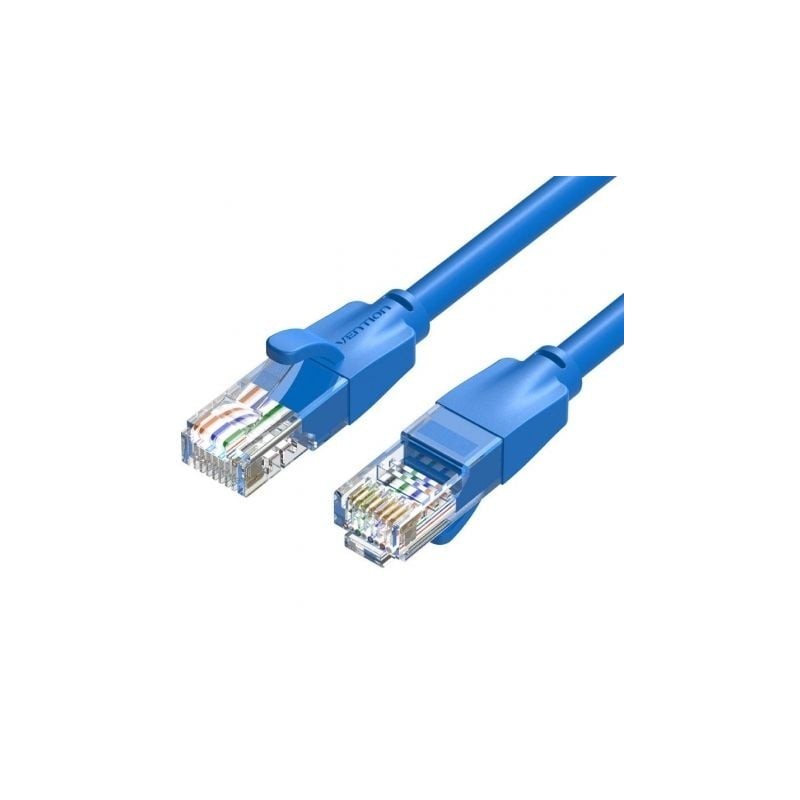 Cable de Red RJ45 UTP Vention IBELF Cat.6- 1m- Azul