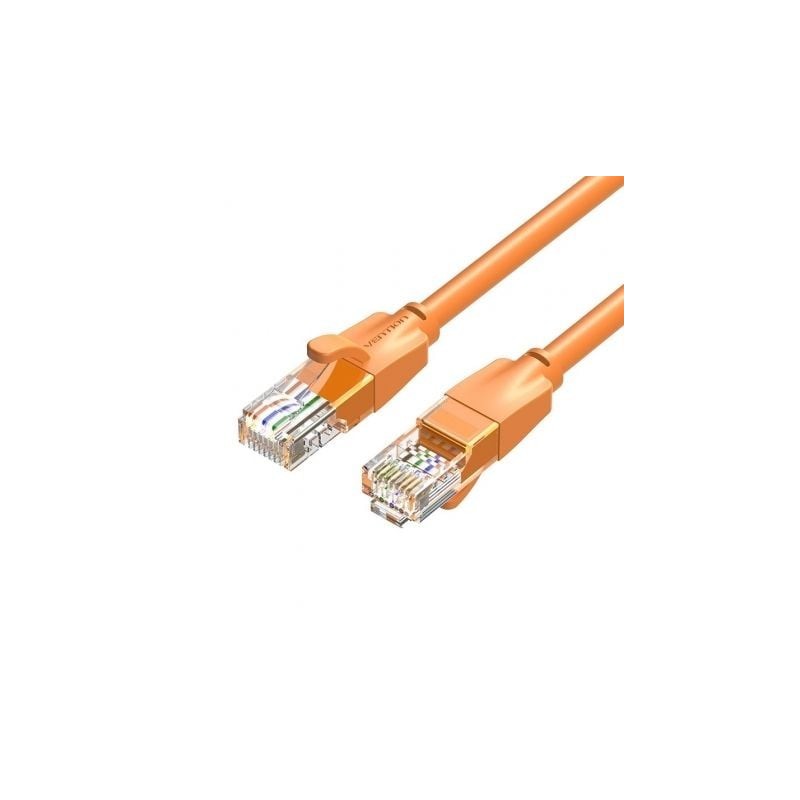 Cable de Red RJ45 UTP Vention IBEOF Cat.6- 1m- Naranja