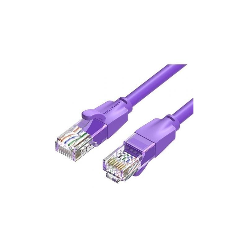 Cable de Red RJ45 UTP Vention IBEVF Cat.6- 1m- Morado