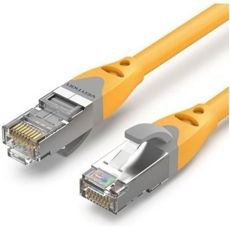 Cable de Red RJ45 SFTP Vention IBHYK Cat.6A- 8m- Amarillo