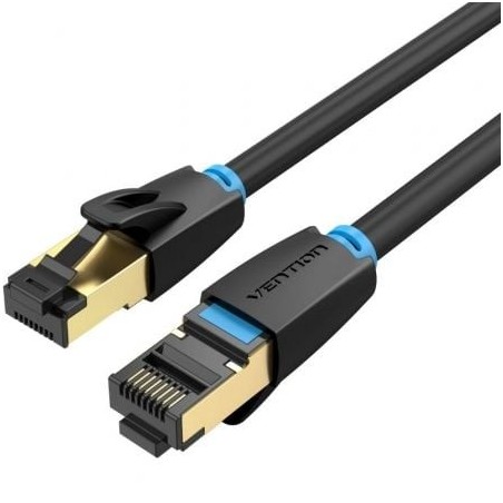 Cable de Red RJ45 SFTP Vention IKABD Cat.8- 50cm- Negro