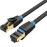 Cable de Red RJ45 SFTP Vention IKABH Cat.8- 2m- Negro
