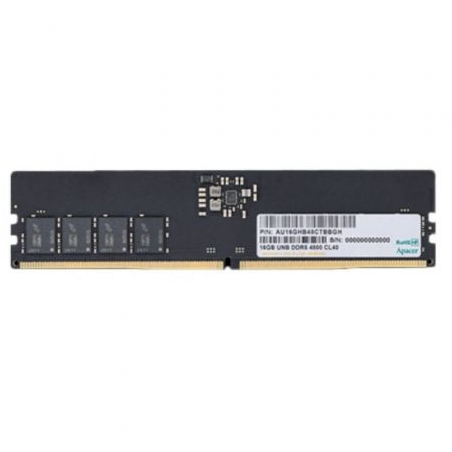 Memoria RAM Apacer AU16GHB56CVBBGH 16GB- DDR5- 5600MHz- 1.1V- CL46- DIMM