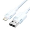 Cable USB 2.0 Lightning Vention LANSF- USB Macho - Lightning Macho- 480Mbps- 1m- Azul