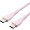 Cable USB 2.0 Tipo-C Vention TAWPG- USB Tipo-C Macho - USB Tipo-C Macho- Hasta 100W- 480Mbps- 1.5m- Rosa
