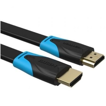 Cable HDMI 2.0 4K Vention VAA-B02-L100- HDMI Macho - HDMI Macho- 1m- Negro