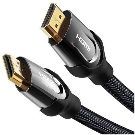 Cable HDMI 2.0 4K Vention VAA-B05-B100- HDMI Macho - HDMI Macho- 1m- Negro