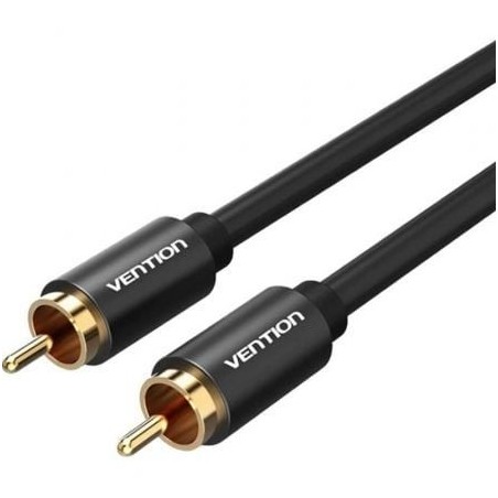 Cable Estéreo Vention VAB-R09-B150- RCA Macho - RCA Macho- 1.5m- Negro