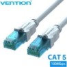 Cable de Red RJ45 UTP Vention VAP-A10-S3000 Cat.5e- 30m- Azul y Blanco