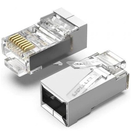Conector RJ45 IDAR0-10- Cat.5e FTP- 10 uds