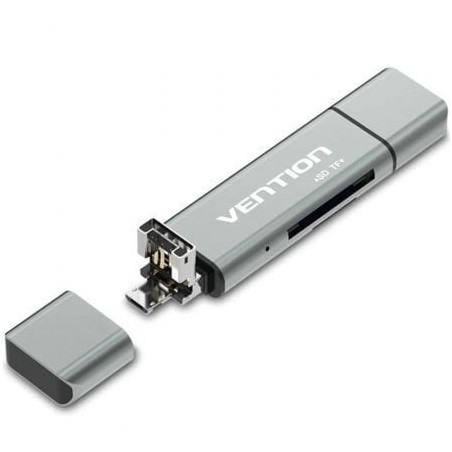 Lector de Tarjetas Externo Vention CCJH0- USB 2.0