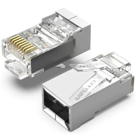 Conector RJ45 Vention IDAR0-50- Cat.5e- 50 uds