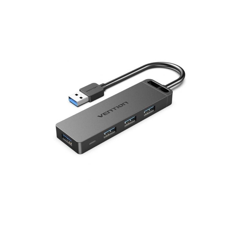 Hub USB 3.0 Vention CHLBB- 4xUSB- 1xMicroUSB PD