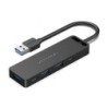 Docking USB 3.0 Vention CHVBB- 3xUSB- 1xMicroUSB PD- 1xLector Tarjetas- Negro