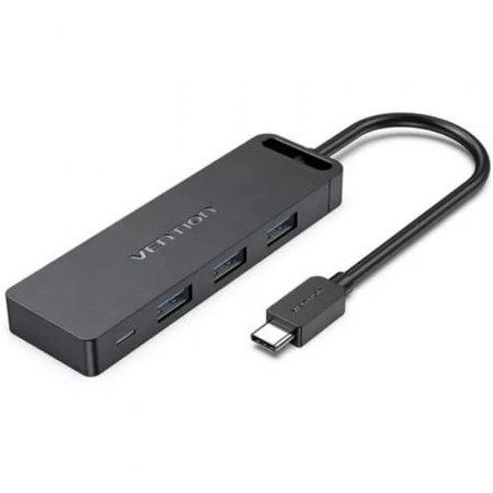 Hub USB Tipo-C Vention TGTBB- 3xUSB- 1xUSB Tipo-C- 1x MicroUSB PD