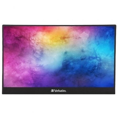 Monitor Portátil Táctil Verbatim PMT-15 15.6'- Full HD- Multimedia- Negro