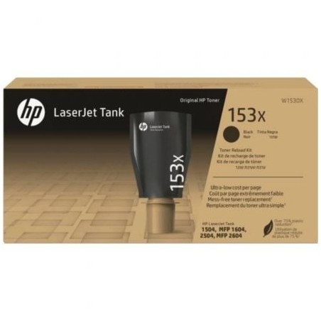 Kit de Recarga Tóner Original Laserjet Tank nº153X Alta Capacidad- Negro