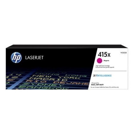 Tóner Original HP nº415X XL Alta Capacidad- Magenta