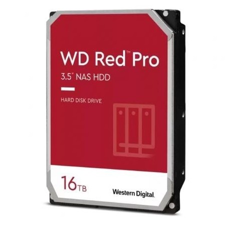 Disco Duro Western Digital WD Red Pro NAS 16TB- 3.5'- SATA III- 512MB
