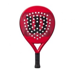 Pala de Pádel Wilson Pro Staff Team RDBK- Negra y Roja