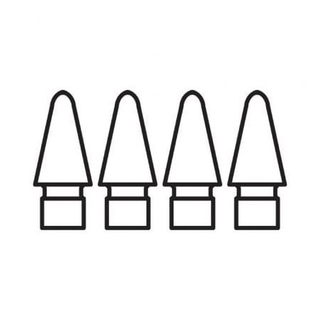 Puntas para Apple Pencil MLUN2ZM-A- Pack 4 und