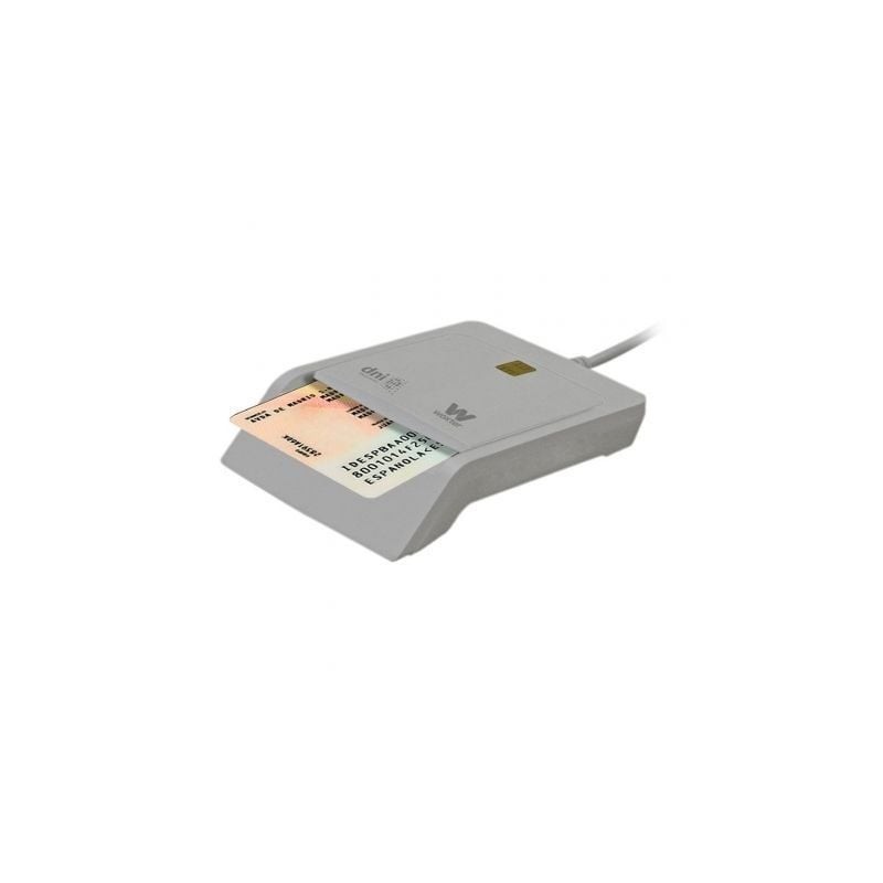 Lector de DNI y Tarjetas Woxter PE26-144- Blanco