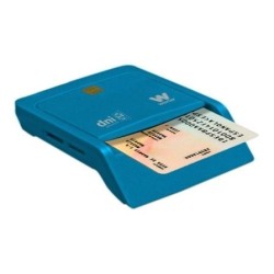Lector de DNI y Tarjetas Woxter Combo PE26-146- Azul- USB 2.0