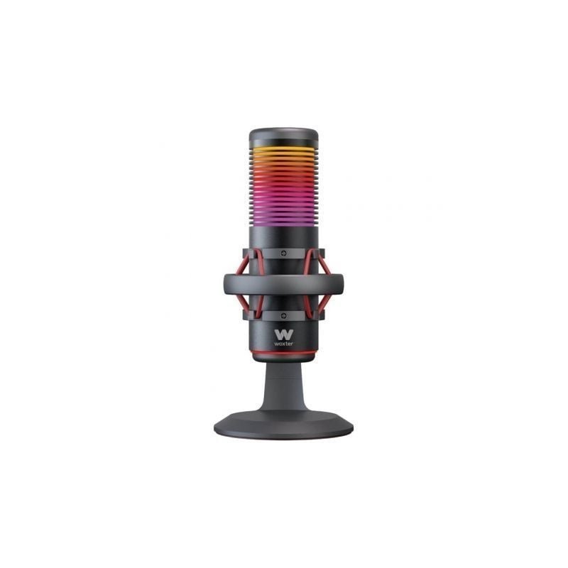 Micrófono Woxter Mic Studio 70 RGB- USB 2.0
