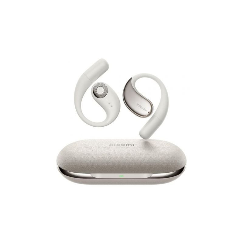 Auriculares Bluetooth Xiaomi Openwear Stereo con estuche de carga- Autonomía 7h- Beige