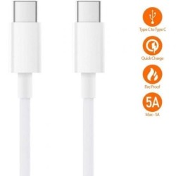 Cable USB 2.0 Tipo C Xiaomi SJV4108GL- USB Tipo-C Macho - USB Tipo-C Macho- 1.5m- Blanco