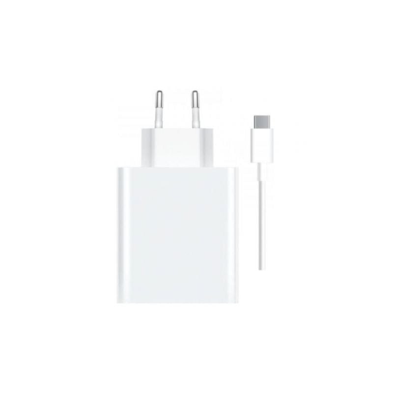 Cargador de Pared Xiaomi 120W HyperCharge Combo (Type-A)- 1xUSB + Cable USB Tipo-C- 120W