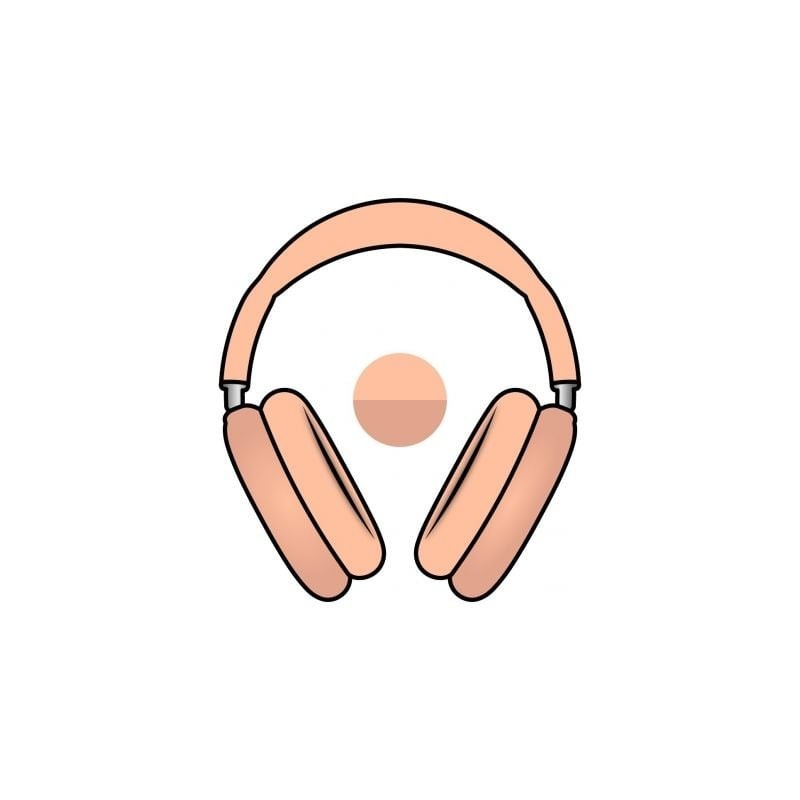 Auriculares Bluetooth Apple Airpods Max USB-C- Naranja