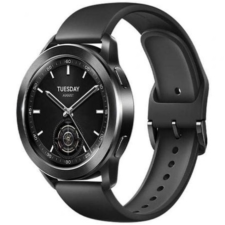 Smartwatch Xiaomi Watch S3- Notificaciones- Frecuencia Cardíaca- GPS- Negro