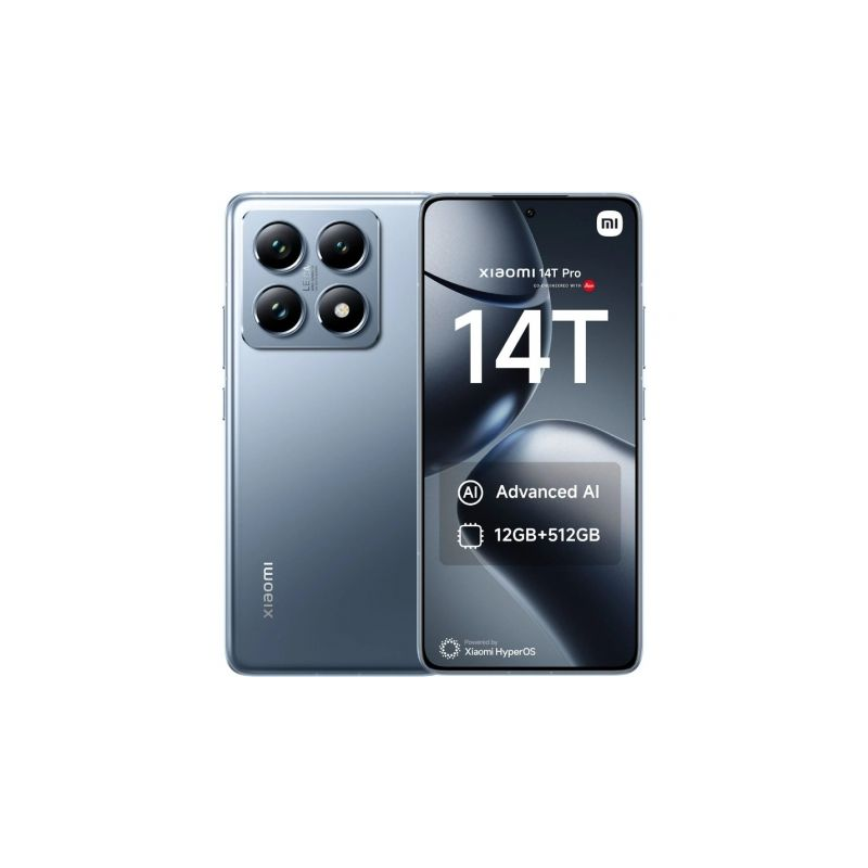 Smartphone Xiaomi 14T 12GB- 512GB- 6.67'- 5G- Azul