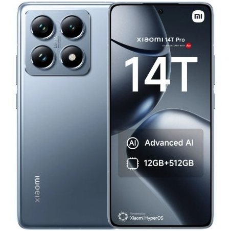 Smartphone Xiaomi 14T 12GB- 512GB- 6.67'- 5G- Azul
