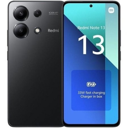 Smartphone Xiaomi Redmi Note 13 NFC 8GB- 256GB- 6.67'- Negro