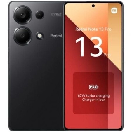 Smartphone Xiaomi Redmi Note 13 Pro 12GB- 512GB- 6.67'- Negro