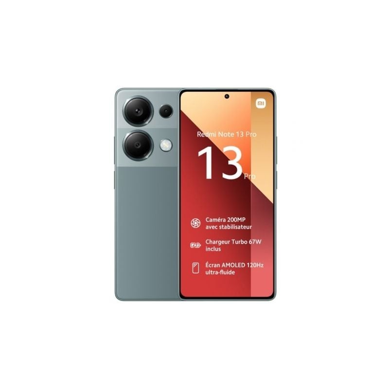 Smartphone Xiaomi Redmi Note 13 Pro 12GB- 512GB- 6.67'- Verde