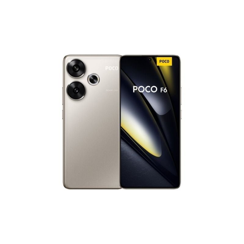 Smartphone Xiaomi POCO F6 8GB- 256GB- 6.67'- 5G- Titanio