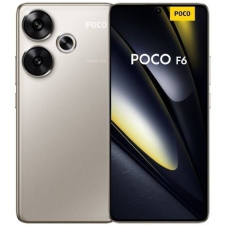 Smartphone Xiaomi POCO F6 8GB- 256GB- 6.67'- 5G- Titanio